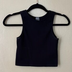 Classic Black Crop Top